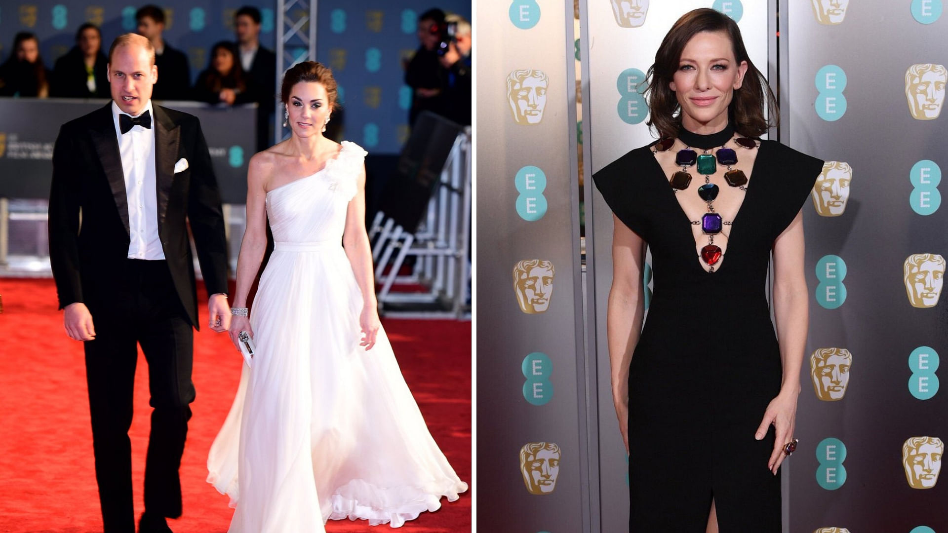 Check out all the red carpet looks from BAFTA.