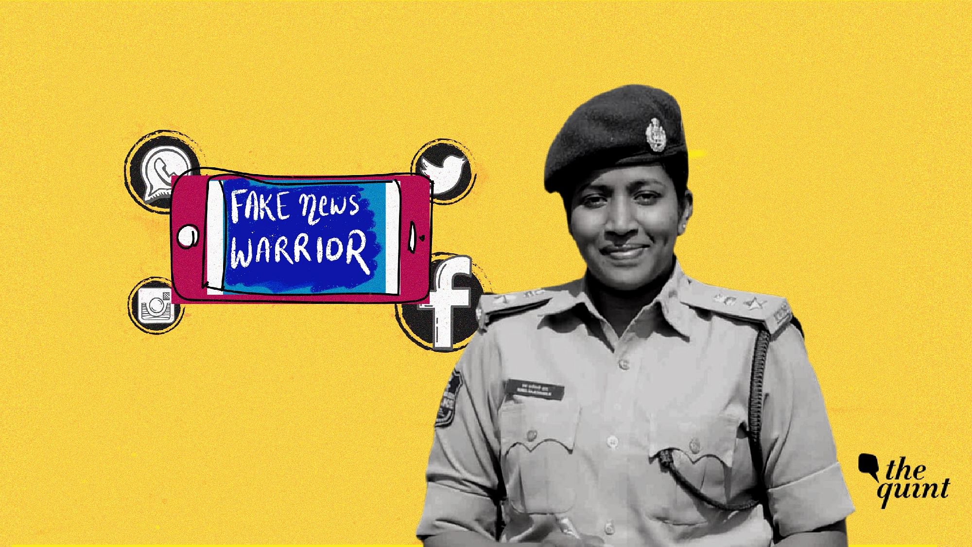 Meet Superintendent of Police Rema Rajeshwari, took it upon herself to fight fake misinformation.