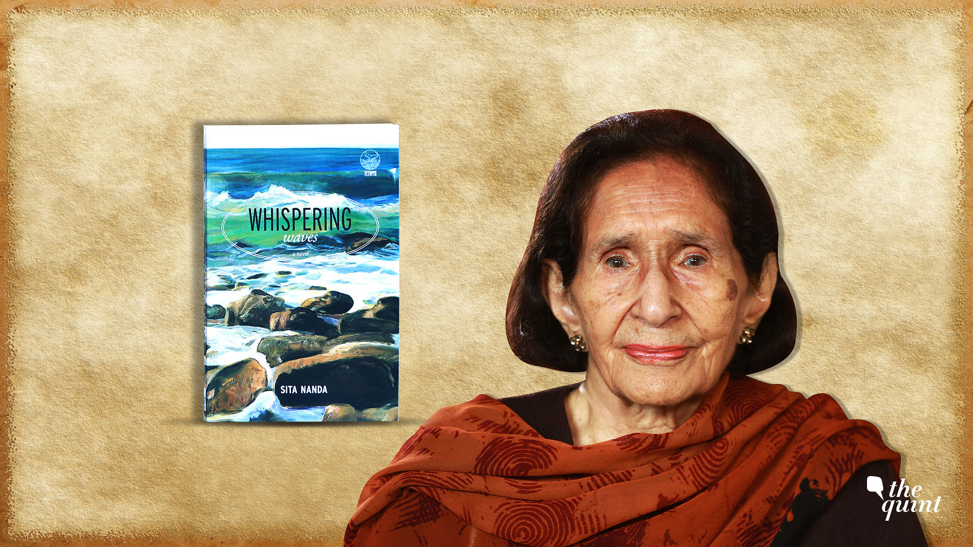 88-year-old Sita Nanda is the proud author of her novel which was written 55 years ago, but has just been published.