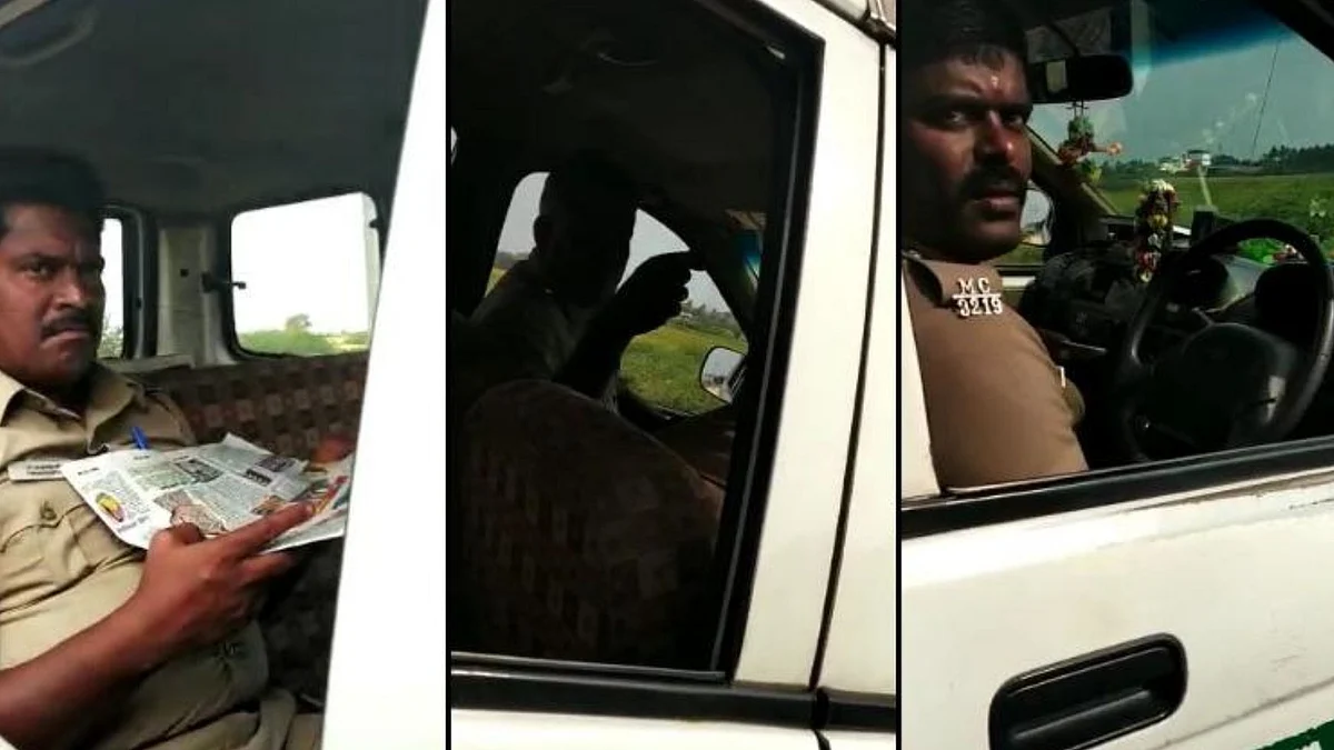 A traffic police inspector has been suspended from the Chennai city police after a video that showed his collecting bribe from motorists went viral in social media.