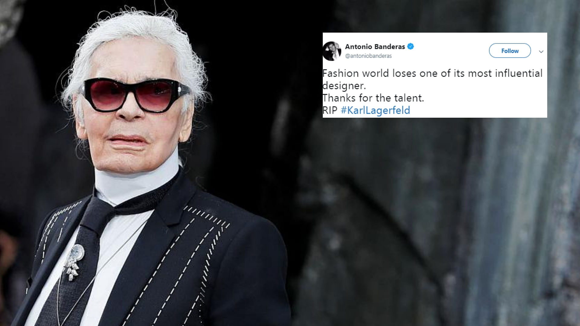 Karl Lagerfeld passed away on Tuesday, 19 February.&nbsp;