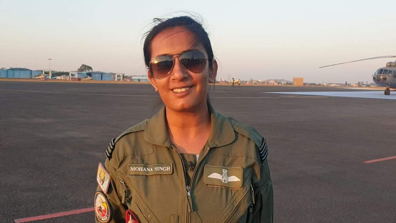 Flight  Lieutenant Mohana Singh.