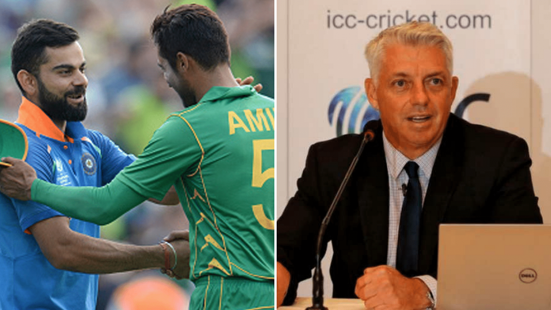 ICC CEO Dave Richardson has said there is no threat to the India-Pakistan clash at the ICC World Cup 2019 as both teams are contractually bound to play.
