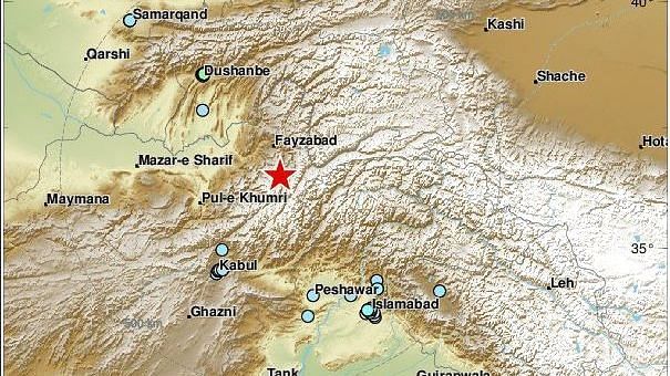 An earthquake measuring 5.8 on the Richter Scale hit the Hindukush region on Saturday, 2 February.