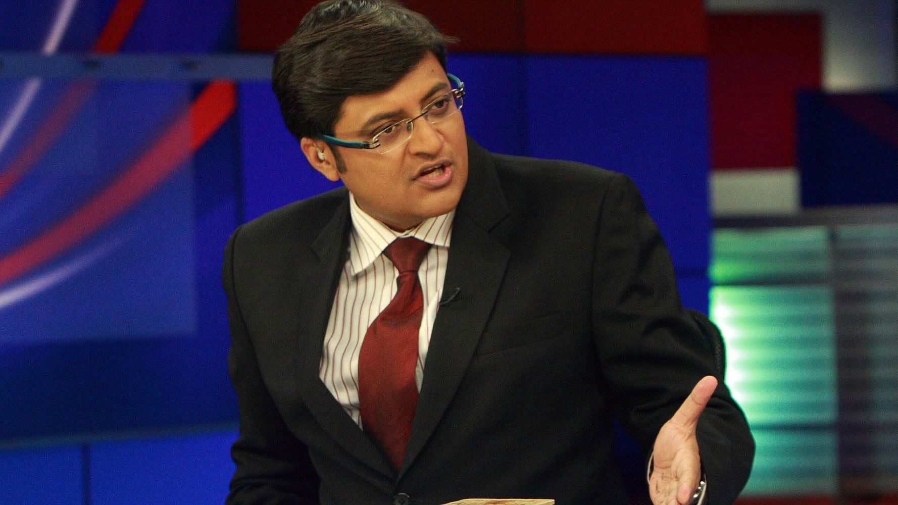 TV journalist Arnab Goswami.