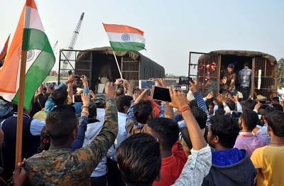 Gloom, anger across India as last rites of CRPF martyrs held