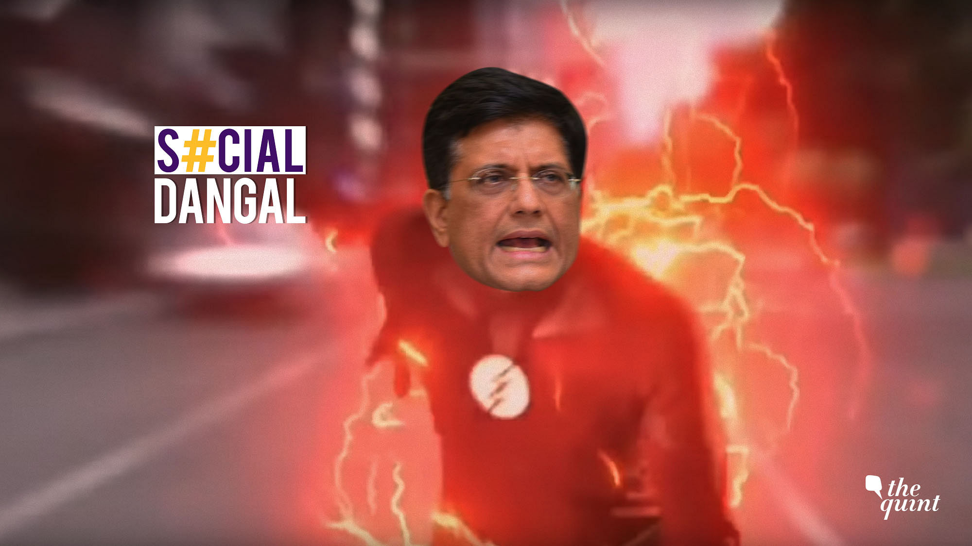 Goyal was hailed as the fastest man on Twitter.&nbsp;