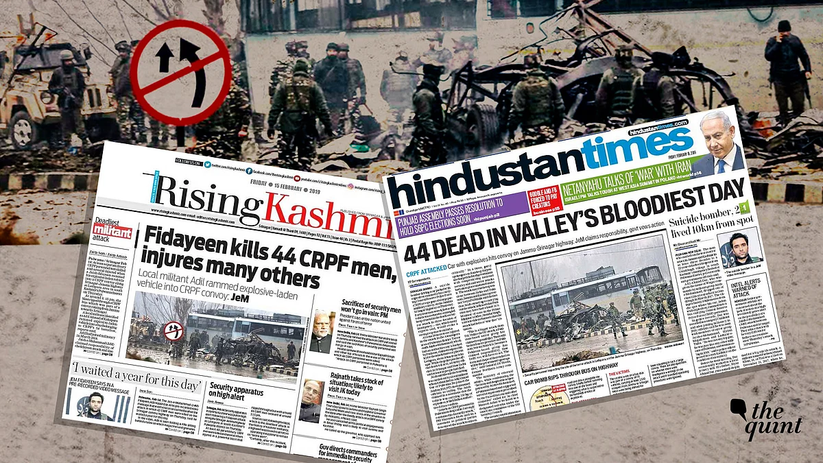 The bloody terror attack, the worst in three decades, left the country reeling on Thursday, 14 February.