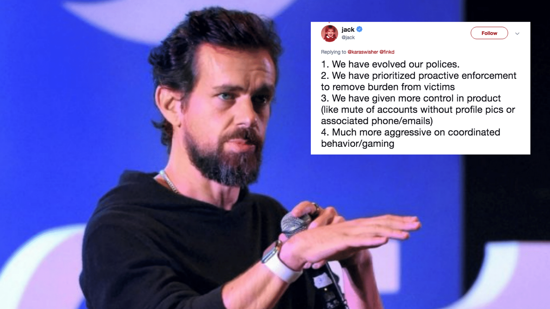 From how Twitter was upholding tech responsibility to why it tolerates trolls, Jack Dorsey answered some tough questions.