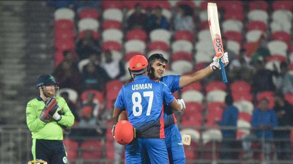 Guided by Hazratullah Zazai’s 162 off 62 balls, Afghanistan set a record with a total of 278/3 in their 20 overs.