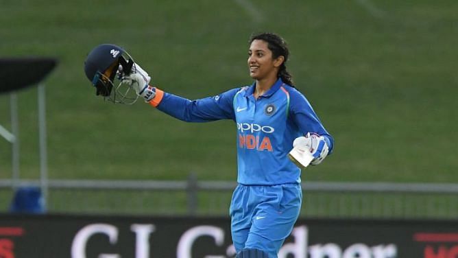 India opener Smriti Mandhana moved up three places to become number one in the ICC women’s ODI rankings.