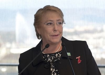 United Nations: United Nations High Commissioner for Human Rights Michele Bachelet. (Photo: UN/IANS)