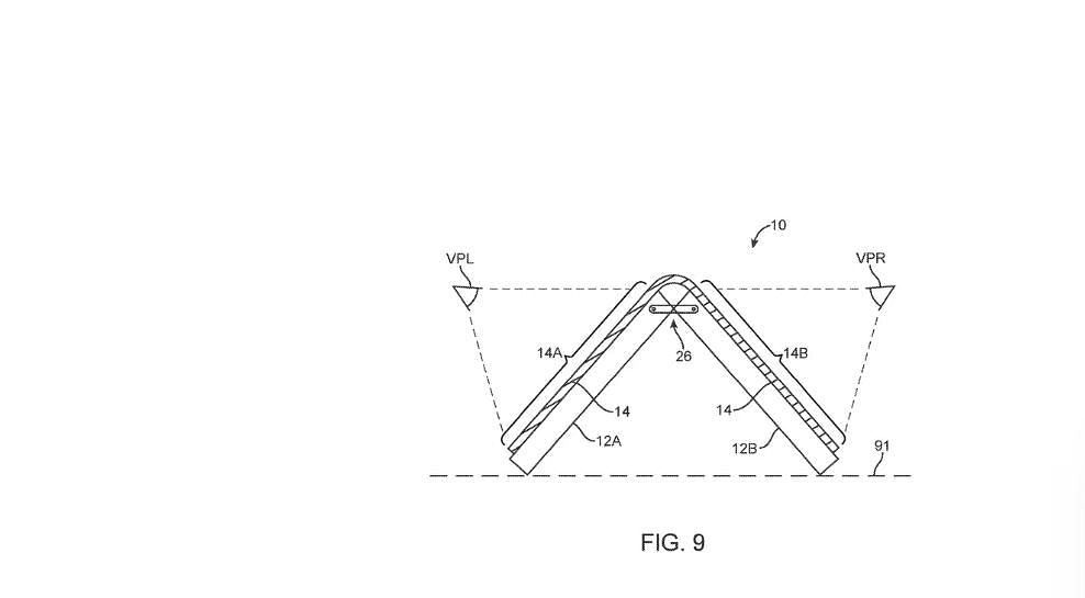 Apple has filed for patents to work on a device with a display that can be folded with the help of a hinge design.