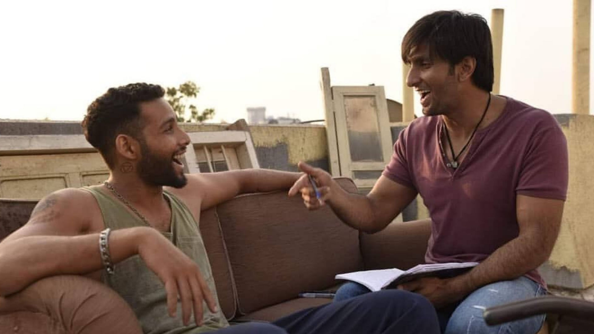 Siddhant Chaturvedi and Ranveer Singh play rappers in <i>Gully Boy</i>.
