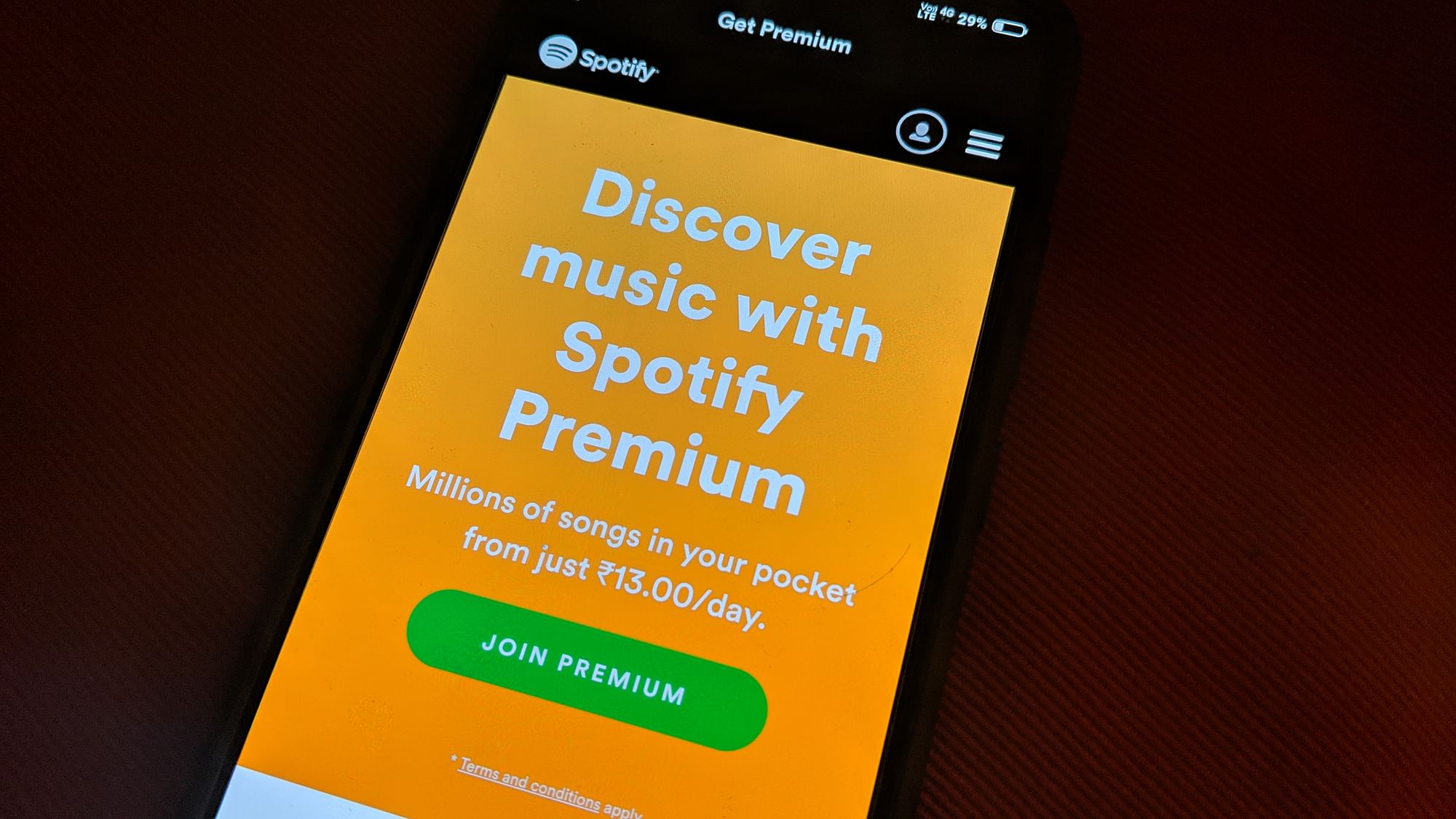 Spotify launched in India earlier this year.
