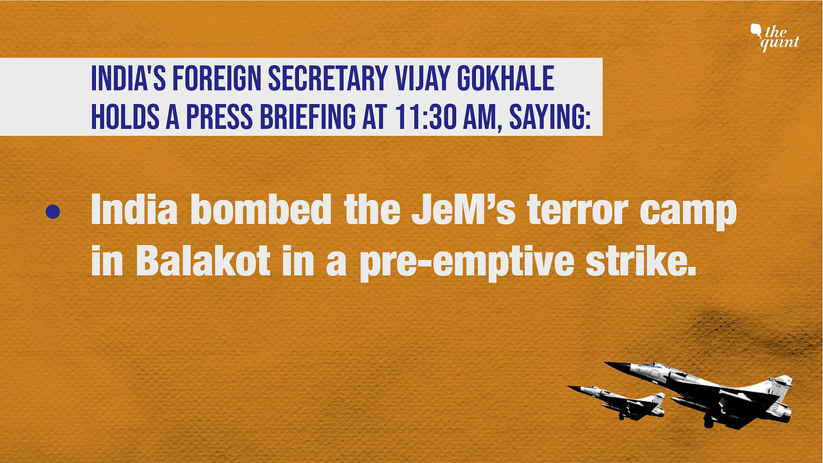 The IAF bombed the largest Jaish-e-Mohammed terror facility in Pakistan’s Balakot in the early hours of 26 February.