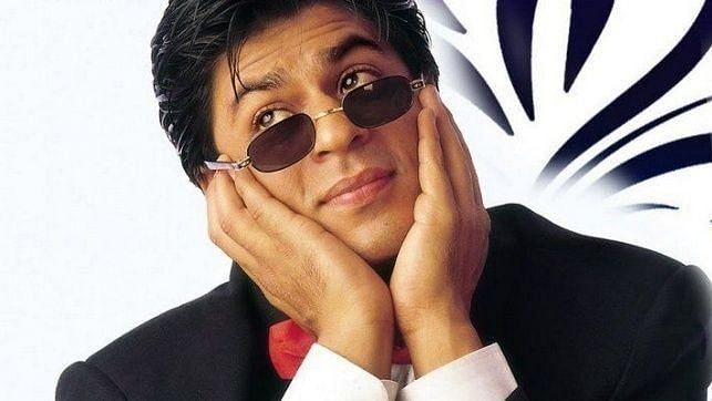 Shah Rukh Khan in a still from “Chaand Taare” from <i>Yes Boss.</i>