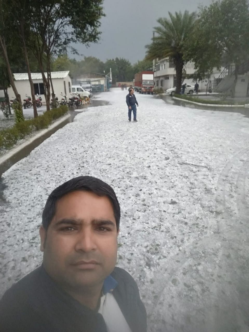 Share your hailstorm photos with us.