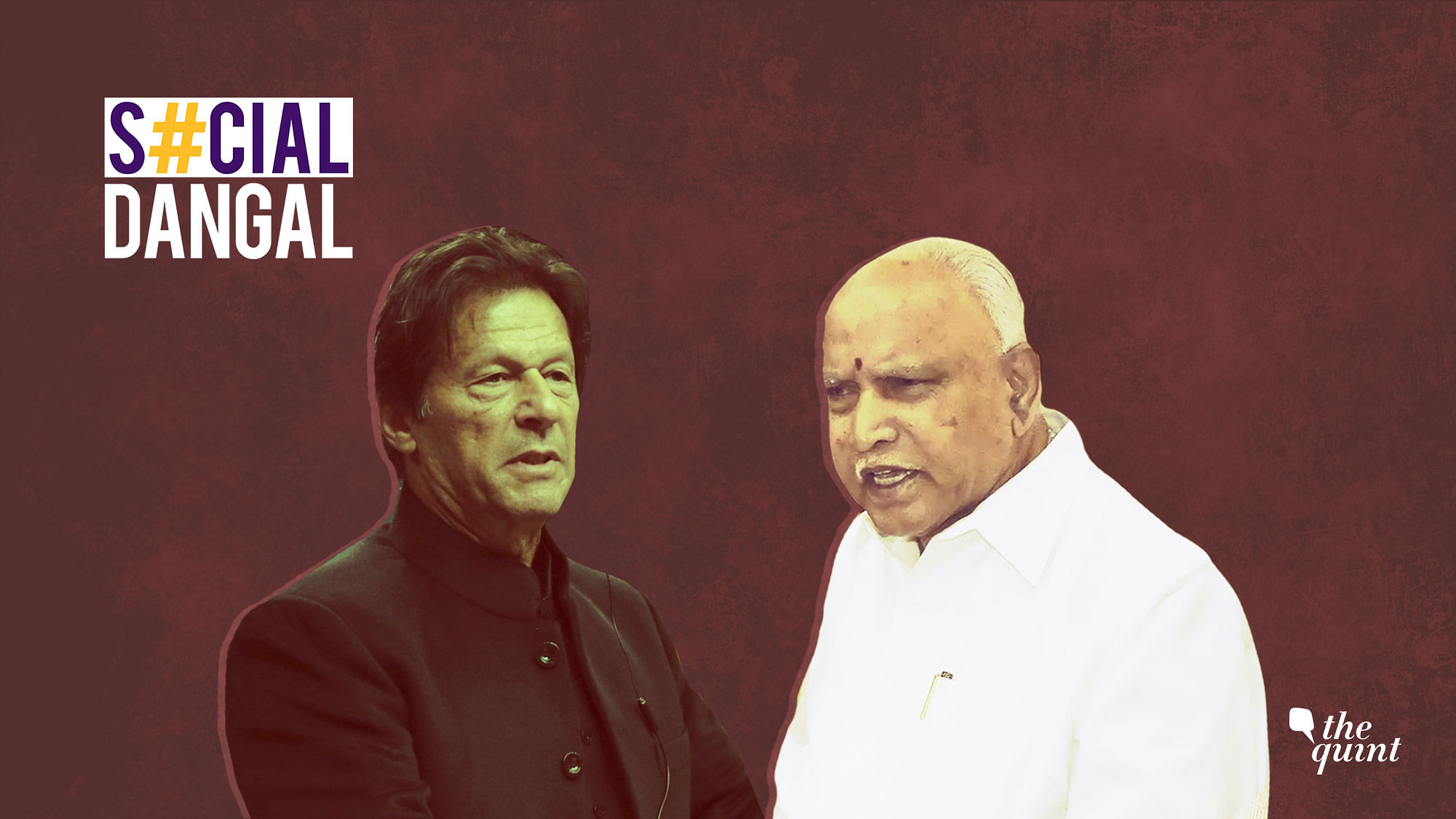 Imran Khan’s party PTI has cited BJP leader BS Yeddyurappa’s comment to allege that the Indo-Pak stand-off was an election tactic.&nbsp;