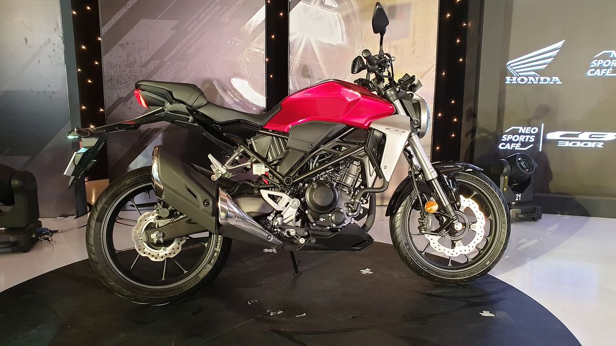 The Honda CB300R has already chalked up a waiting period of three months since bookings began. 