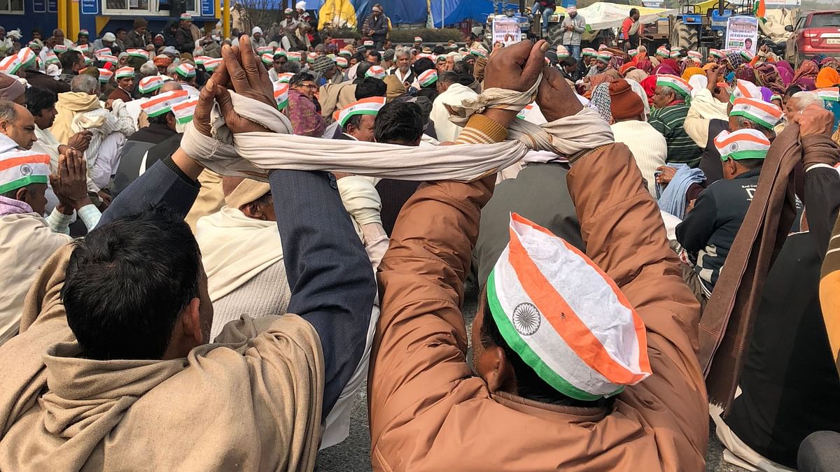 Farmers Seek Land Acquisition Compensation, Protest on DND Flyway