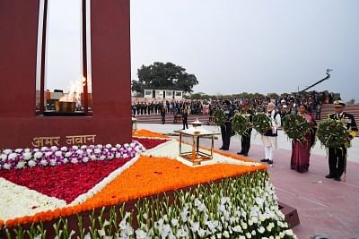 PM opens National War Memorial, targets Congress