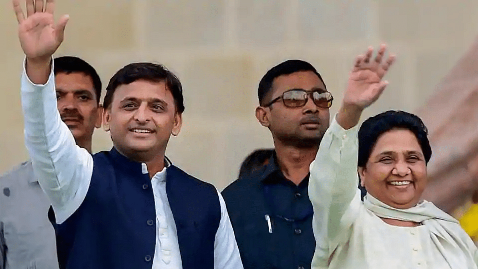 Akilesh Yadav and Mayawati