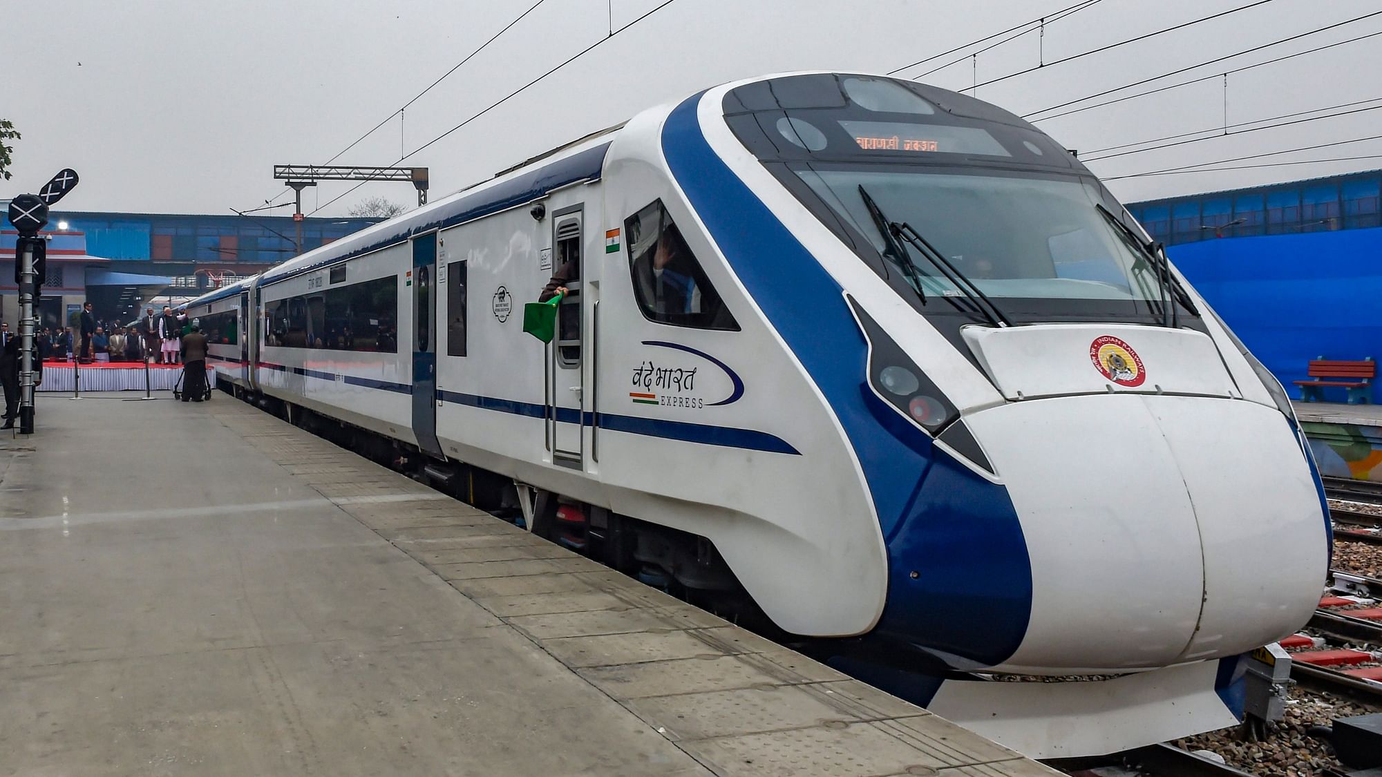 Vande Bhara, India’s fastest train was flagged off on Thursday, 3 October.