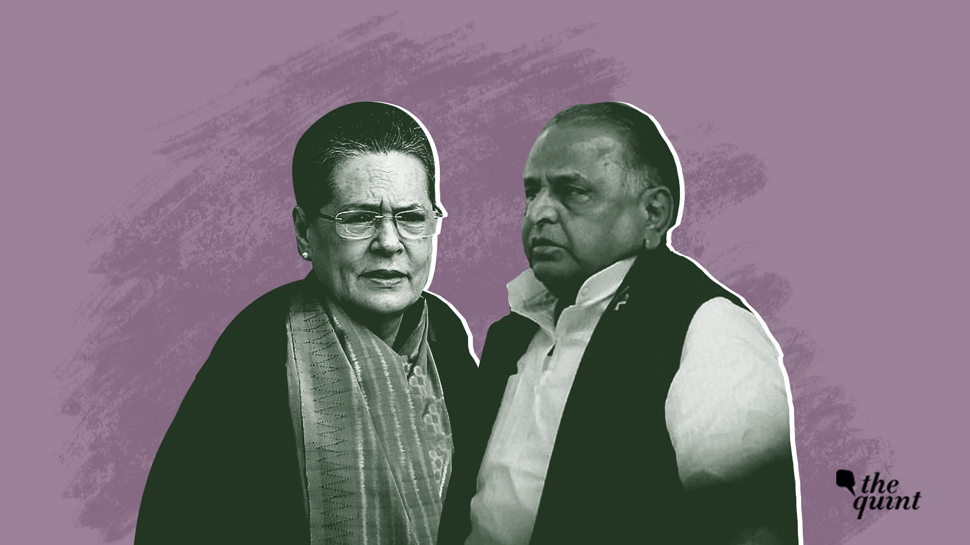 Image of Sonia Gandhi and Mulayam Singh Yadav used for representational purposes.