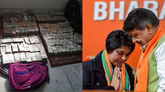 Bharati Ghosh, an accused in an extortion case, joined the BJP on 4 February.