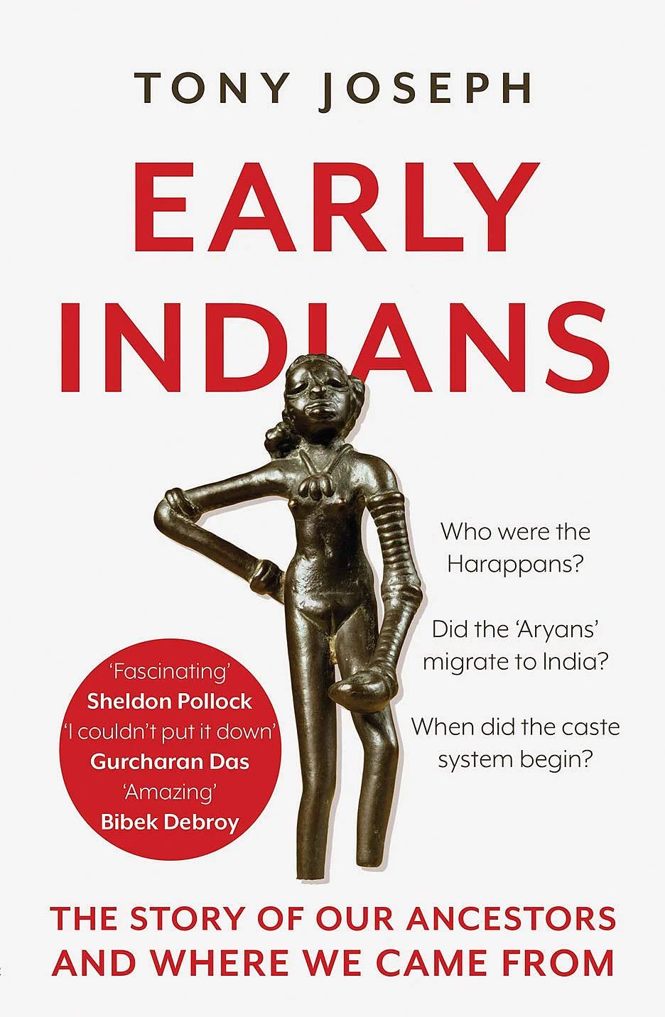 “Early Indians: The Story of Our Ancestors and Where We Came From” is a book by Tony Joseph which traces the origins of modern humans in India, relying on recent DNA research.