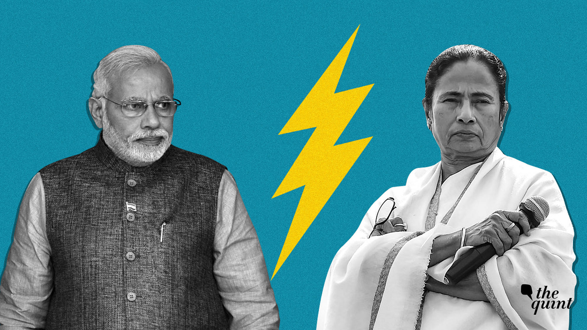 PM Narendra Modi and West Bengal CM Mamata Banerjee