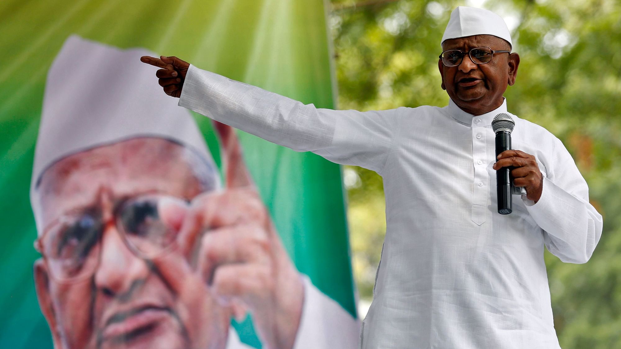 File photo of Anna Hazare.
