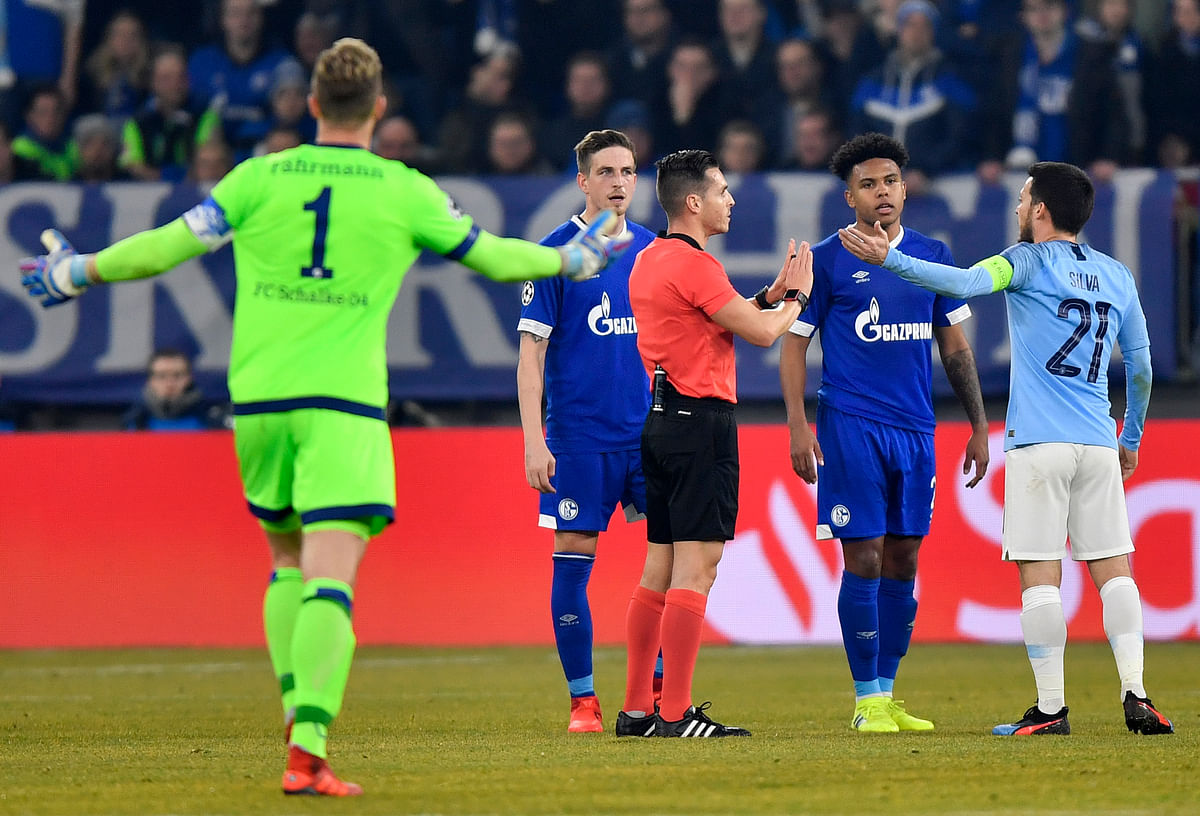 The English champions were down a man, and a goal, at the 85-minute mark – but came away with a 3-2 win in Germany.