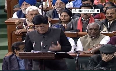Advani reminds Goyal of 'Uri...' during Budget presentation