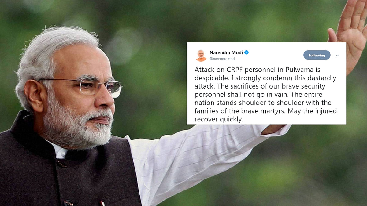 Pak synonym for terrorism, security forces given free hand to punish  Pulwama attack perpetrators: PM Modi - The Economic Times