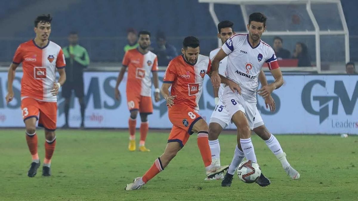 FC Goa remain third in the standings and Delhi are rooted to the eighth spot.