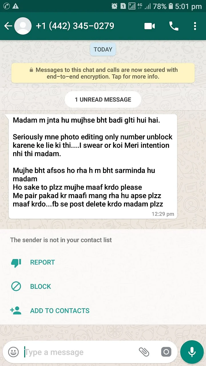 ‘Ready for Sex’: Stalker Posts Photo of Journo & Threatens Her