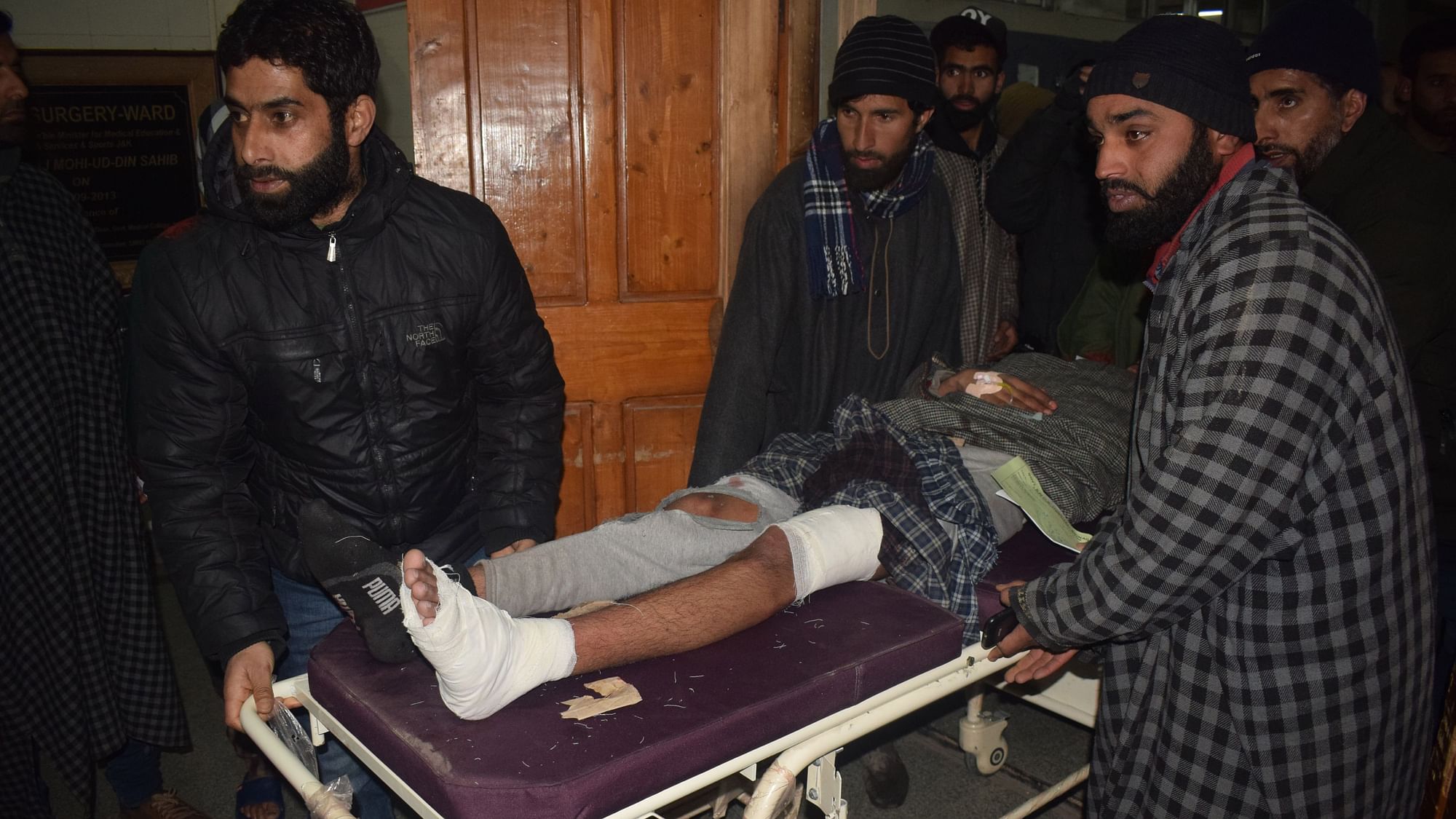 The students injured in a mysterious explosion at Falai-e-Millat school were shifted to a district hospital.