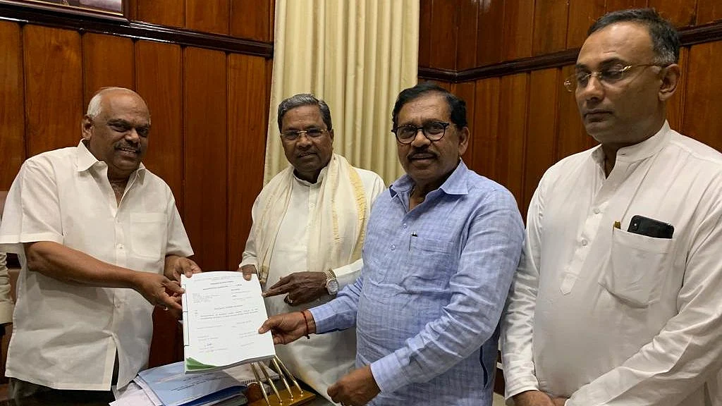 Karnataka Budget: Finance Bill Passed Amid BJP Protests