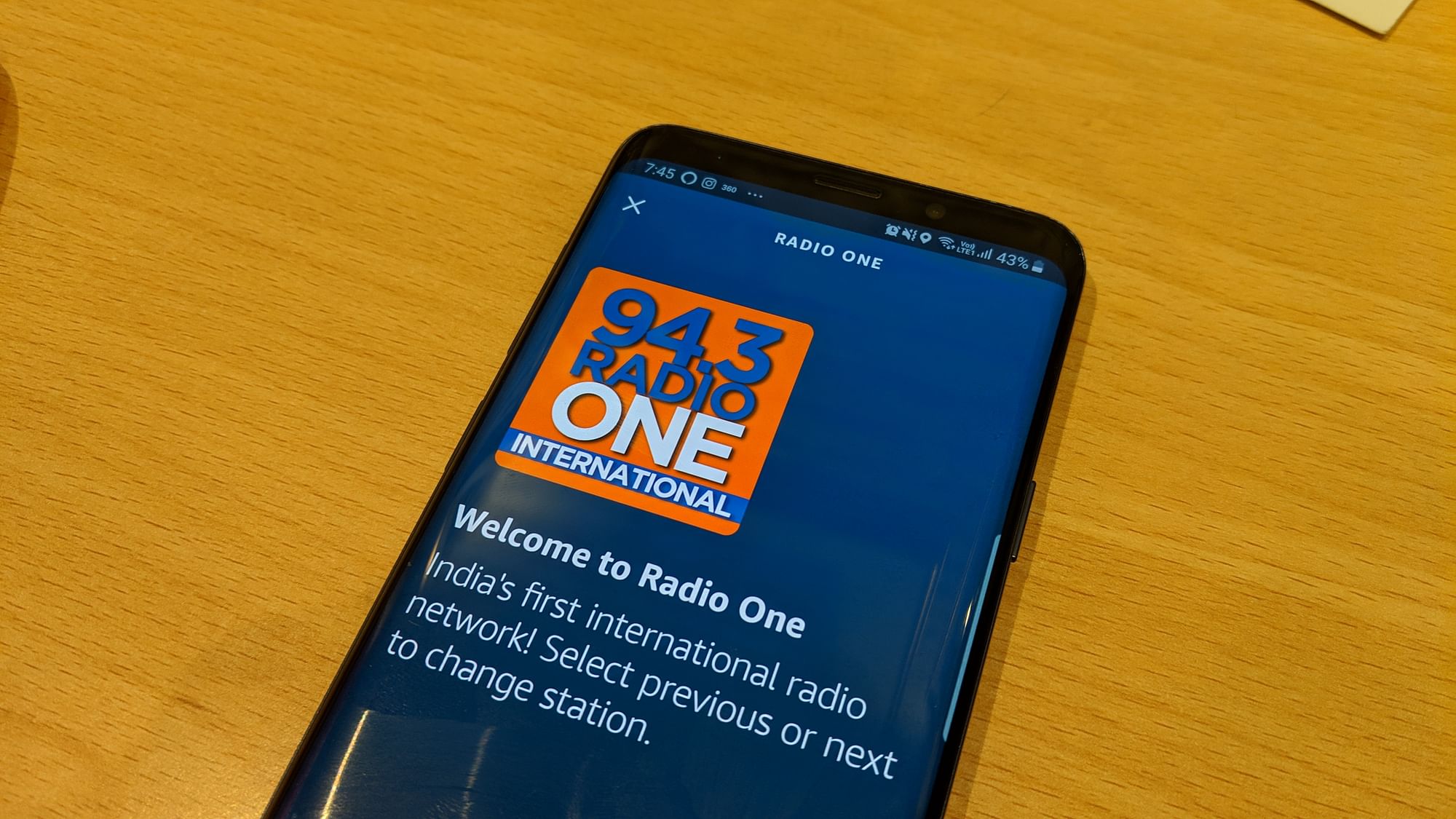 Radio One is one of the many channels you can play via Alexa.