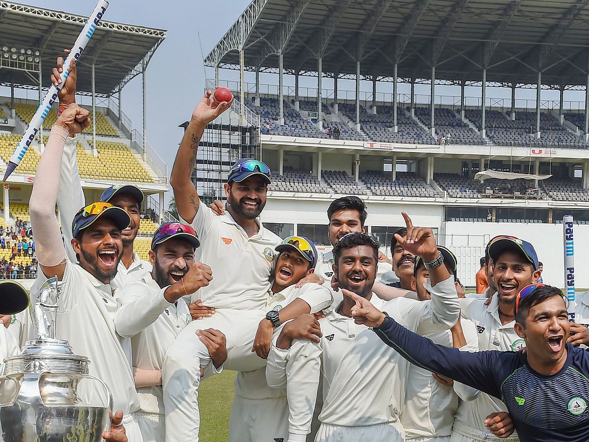 Defending champions Vidarbha defeated Saurashtra by 78 runs and retained the Ranji Trophy title.
