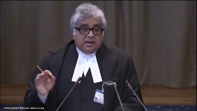 India on Wednesday accused Pakistan in the International Court of Justice (ICJ) of engaging in state-sponsored terrorism and cited the dastardly attack in Pulwama, Jammu and Kashmir, by Pakistan-based and UN-proscribed group killing 40 CRPF troopers. (Photo: IANS/UN)