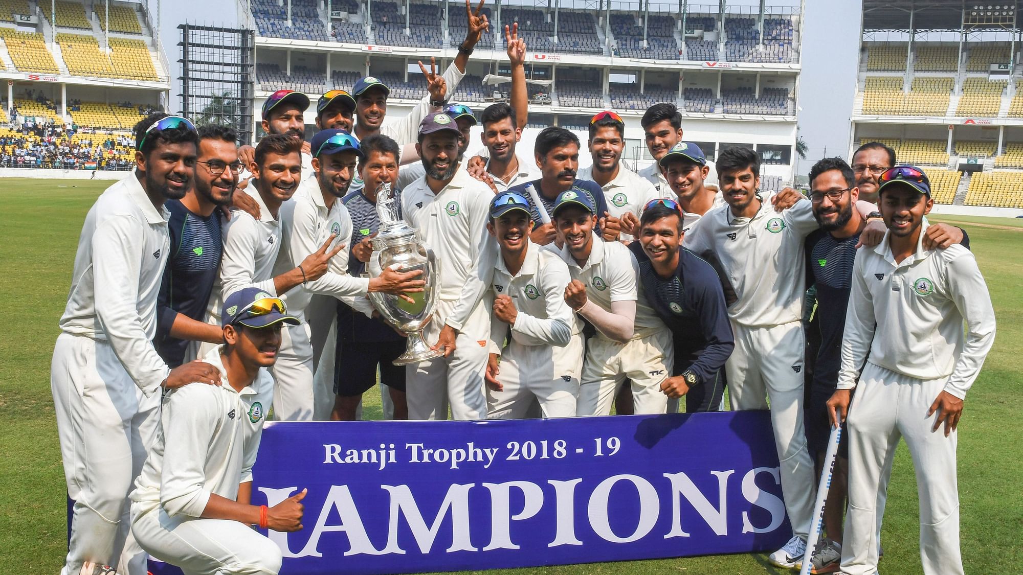 Defending champions Vidarbha defeated Saurashtra by 78 runs and retained the Ranji Trophy title.
