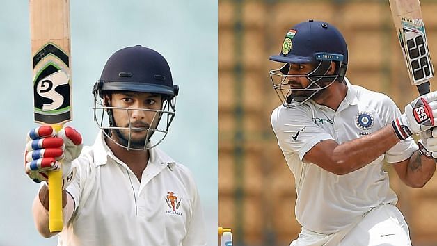 Mayank Agarwal scored 95 and Hanuma Vihari 114, but Vidarbha managed to bowl Rest of India out for 330 on Day 1 of the Irani Trophy 2019.