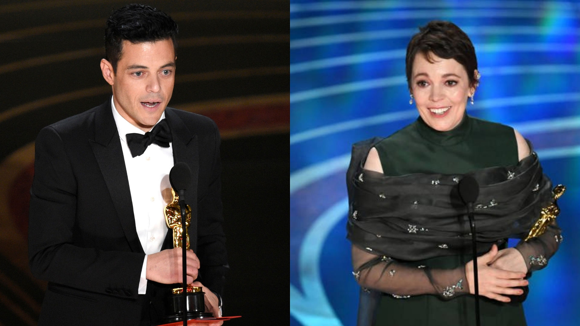 Rami Malek won best actor and Olivia Colman won best actress, in the 91st Academy Awards.&nbsp;