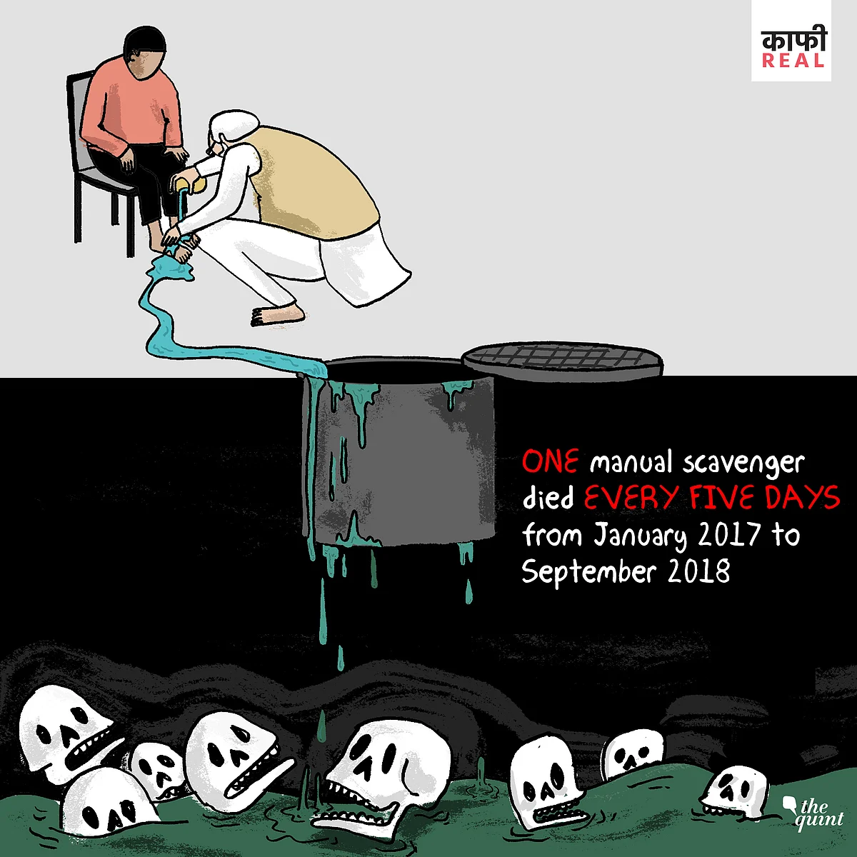 Plight of Manual Scavengers Under Modi Govt Is Kaafi Real