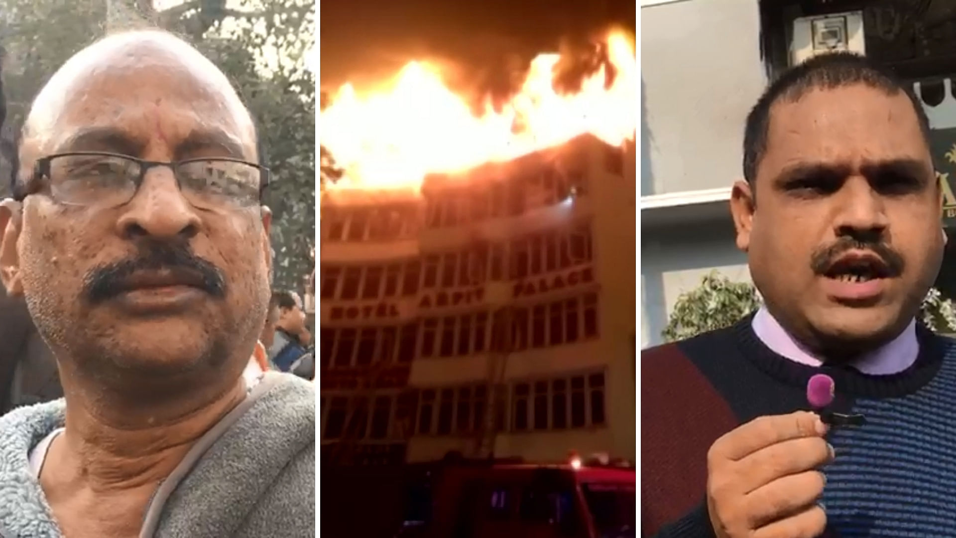 Eyewitnesses speak to The Quint on the Karol Bagh Hotel fire.