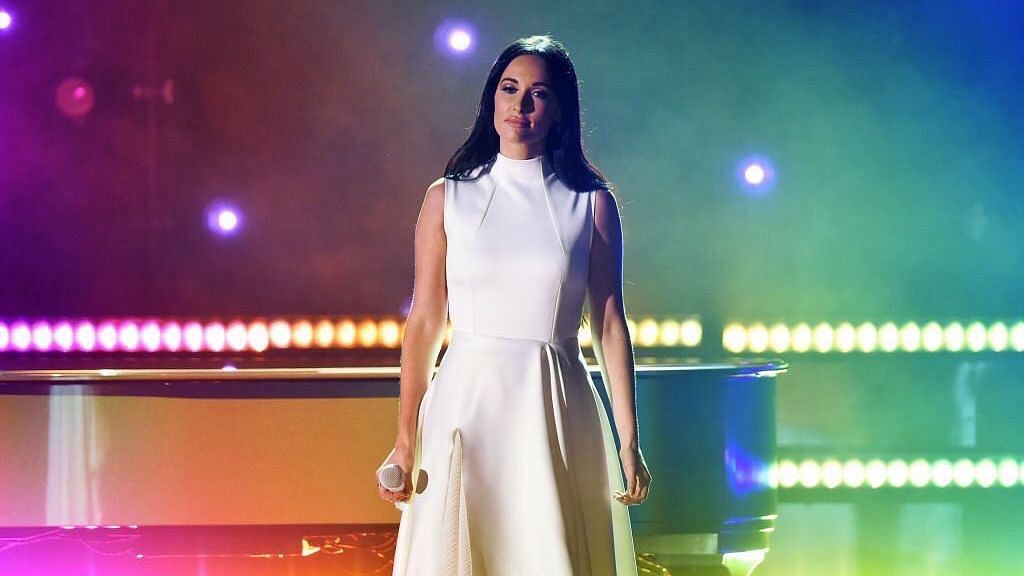 Kacey Musgraves performs at the Grammys.