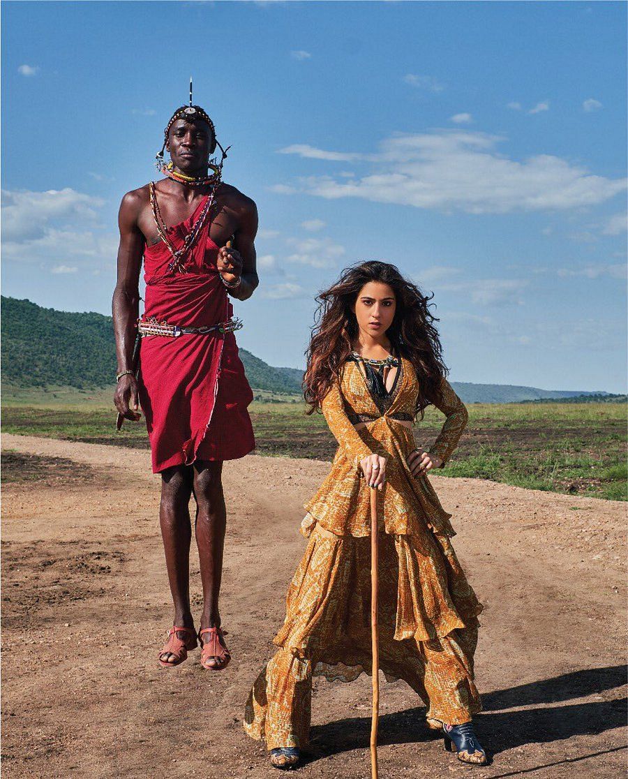 Sara Ali Khan gets called out for ‘cultural appropriation’ in photoshoot for Filmfare’s March 2019 issue. 